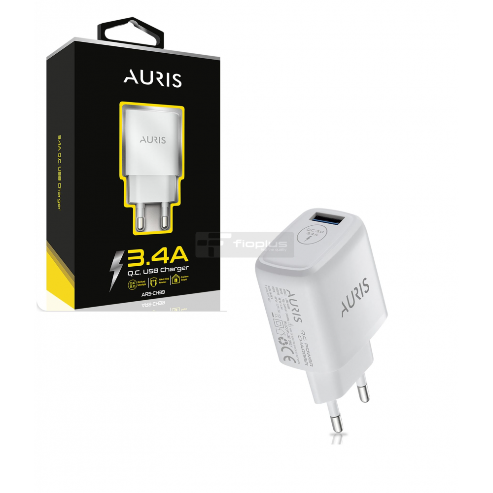Auris CH39 USB Şarj Başlığı Fast Kafa 3.4A