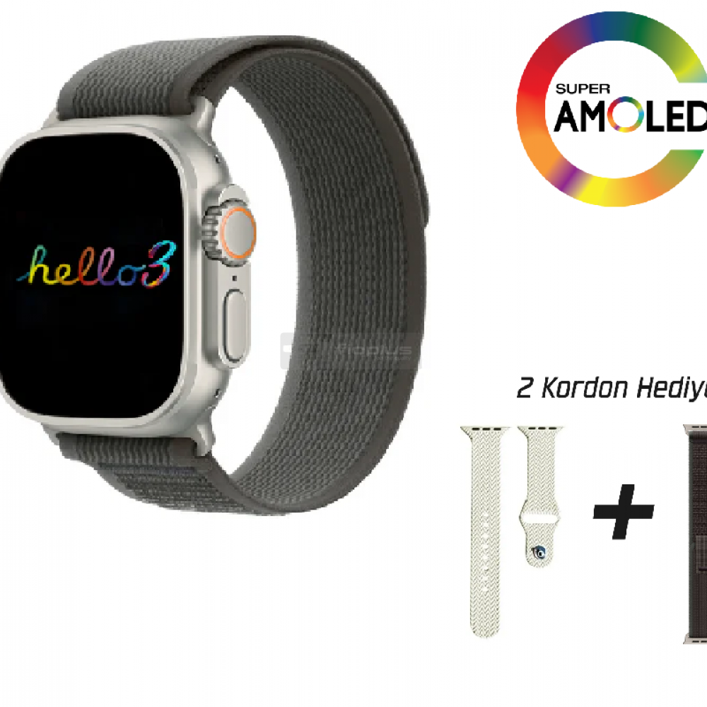 الساعة الذكية Hello 13 Ultra Amoled Screen الساعة الذكية Hello 13 Ultra Amoled Screen